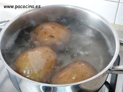 Cocer patatas