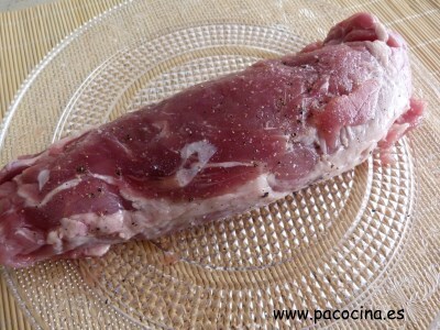Solomillo de cerdo en salsa fácil y rápido salpimentar