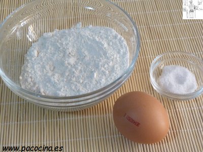 Pasta fresca al huevo ingredientes